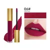 DEROL 16 Kleuren Waterdichte Matte Vloeibare Lipstick langdurige Rood Zwart lipgloss Make-Up Stok Naakt Schoonheid Lip Tint Cosmetica L3707227721