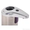 Distributeur de savon à capteur automatique en acier inoxydable, Machine à laver mains libres, Portable, activé par le mouvement, avec support, 280ml