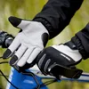 Verão ao ar livre dos homens e das mulheres esportes não-deslizamento de bicicleta de fitness full finger equitação luvas de tela de toque