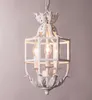 European retro do old style Acanthus leaf method pendant light bedroom aisle porch bedroom hanging lighting MYY