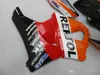 Högkvalitativa Fairings för Honda CBR900RR CBR919 1998 1999 Orange Röd Svart Vit Fairing Kit CBR919RR 98 99 GH44