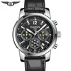 Guanqin 2019 Relógio Men Business Watch Quartz Assista Sport à prova d'água Assista Top Brand Luxury Leather 316L Steel Relogio Masculino2419723