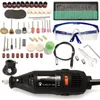 Freeshipping 5 meuleuse rotative électrique à vitesse variable polissant le kit d'outils de ponçage 114pcs