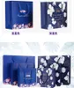 Prezent Wrap Dot Floral Paper Torby Ślubne Favors Candy Boxes Ręcznie Makeup Party Świąteczne Dostawy