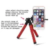 Titulaire de téléphone de la caméra Flexible Octopus Support de trépied Support Mont Monopod Styling Accessoires pour téléphone à clip Caméra Nouveauté