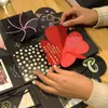 Geschenkverpackung DIY Überraschung Explosionsbox Handgemachtes Sammelalbum Po Hochzeit für Valentinstag Weihnachtsboxen1