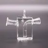 3 cale Pyrex Mini Szkło Bong Hookhs Podróże Palenie Olej Dap Rigs dla Chishy Shisha Acesories