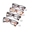 Men039s – lunettes de lecture à la mode, noir entier, de styliste, marron, grand cadre, bon marché, 100, 150, 200, 250, 300, 3072955