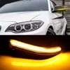 1 Zestaw Czarny Dynamiczny Dynamiczny Sygnał Światła do BMW 1 2 3 4 X1 M Series F20 F30 F31 F32 F33 F34 F36 E84 I3 Lusterko boczne Miga światło