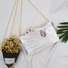 Designer-acrylique Woody femmes embrayages décontracté conception personnelle chaîne sacs à bandoulière portefeuille fête toilette mariage fête embrayage sacs de soirée