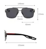 Parlak Praddas Frame Pada Erkekler PRD Klasik 2019 Aynalar Yeni PC Tasarımcı Moda Güneş Gözlüğü Lüks Marka Güneş Gözlüğü Gözlükleri Açık ve Gölgeler Kadınlar 7AXC IF52