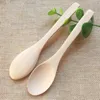 Clephan Piccolo legno ecologico Marmellata Coltello Miele Bambini Stoviglie Cucchiaio Zuppa di legno Mangiare Miscelazione Mescolando Cucchiai BH3232 TQQ