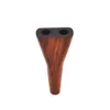 GORDON Rose Wood Two Hole Cigarette Pipe Holder For Holding Two Rolling Cone Pipes Tobacco Cigarette Mouth Filter Tip Smoking Accessories