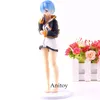 ReZero Kara Hajimeru isekai Seikatsu Rem Figura Casual Ver anime REM Ação Figura PVC Modelo colecionável Toy T2003218527378