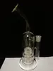 Mobius thick glass bong In-cycler hookahs Matrix perc Leisure Swiss Pillar Can Glass water pipe fab eggs dab oil rigs hookahs free shipping
