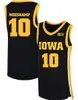 2020 NCAA Iowa Hawkeyes Jerseys 10 Joe Wieskamp 25 Tyler Cook 55 Luka Garza 5 CJ Fredrick 15 Kriener 30 Lester Basketballtröja