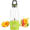 Portable Blender 500ml 4 Blades Portable Blender Juicer Mini Personal Fruit Vegetable Electric Fruit Extractor USB Rechargeable