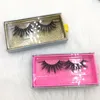 Жестокость Free норковые Ресницы 25мм 5D Эффект 100% Handmade Ресницы Come With New Ящика Lash Box FDshine