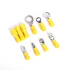 480pcs Insulated Electrical Connectors Set Wiring Crimp Connectors Assortment Kit Includes Ring Bullet Spade Butt Splice and Piggy Back