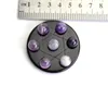 Small Size Natural Polished Chakra Stones Carved Crystal Healing Fengshui Seven-star Appetizer Plate Crystal Bead Ball