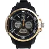 2017 Blue Watches 새로운 브랜드 Smael Led Quartz 시계 듀얼 디스플레이 시간 시계 30 미터 방수 패션 캐주얼 남성 시계 1157