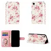 3D lederen portemonnee hoesjes voor iPhone 15 14 13 12 11 Pro Max XR XS 8 7 6 Plus 5 SE Wolf kat luipaard marmeren bloem vlinder beer flip cover luxe kaartsleuf ID stand meisje etui