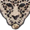 New cartoon large animal sequins leopard tiger embroidery cloth patch Sew on clothing accessories decoration322h