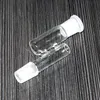 10 Adattatore per recupero vetro stile Narghilè Maschio Femmina 14mm 18mm Adattatori per recupero vetro comune Cattura cenere per piattaforme petrolifere Bong Tubi per acqua