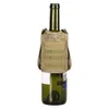 Tactical Vest Military Molle Mini Miniature Beverage Bottle Can Cooler Holder Sleeve Adjustable Shoulder Straps Beer Cover C1904151322554