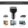 4 Port USB Автомобильное зарядное устройство QC3.0 Fast Car Charger Adapter Телефон Зарядное устройство для iPhone 8 Samsung HTC LG с розничной коробкой