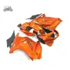 Gratis Anpassa Fairings för Kawasaki Ninja 250R ZX250R ZX 250 2008 2009-2014 EX250 08-14 Red Golden Road Racing Motorcykel Fairing Bodywork