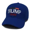 6 Styles Trump 2020 Hat Sports Hats 3D Embroidery Adjustable Baseball Cap Outdoor Summer Beach Hats ZZA2117