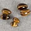 Natural Crystal Quartz Tiger Eye Yoni Eggs For Woman Vagina Healing Massage Crystal Natural Power Stone Yoni Egg Sex Toy2508102