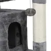 52 Cat Tree Activity Tower Pet Kitty Furniture with Scratching Posts Ladders268N