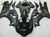 Matt Black Bodywork Fairing Kit för Kawasaki ZX6R Fairings 2005 2006 Ninja 636 ZX-6R 05 06 ABS plastkroppsdelar