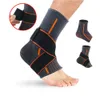 Calcetines masculinos tobillo soporte de soporte deportivo prevenir esguinces ajustado de vendaje manga manga tenis caminando protector1
