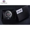 Forsining True Man Stainless Steel Military Sport Mens 자동 손목 시계 최고 브랜드 고급 기계 남성 시계 renogio