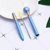 Kawaii Ballpoint Pen Mode Girl Pearl Metal Pen Material Escolar Bolis Escolares Nyhet För Skrivning Stationery Office School GB15