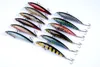 ارتفاع طلاء أسماك واقعية مينو ليزر crankbaits 13 4G 11 سم باس صيد إغراء لسان قصير jerkbait191v