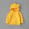 Kids Hoodies 3D Ear Sweatshirts Designer Solid Jackets Casual Long Sleeve Hooded Coat Fleece Fashion Hip Hop Outwear Jumper Pullover C6493