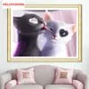 gatti fai da te pittura diamante