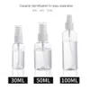 Garrafas de spray 34oz 100ml portátil névoa fina mini garrafa de viagem pequena pet plástico recarregável recipientes líquidos8906044