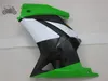 Gratis Custom ABS Fairing Kit för Kawasaki Ninja 250R 2008 2009 2010 2011 2012 2013 2014 250R EX250 Green Black Bodykits