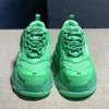 Fashion Paris 17FW Triple-S Sneaker Green Dark Triple S Sapatos casuais Dad Shoes for Men's Women Bege Black Sports Tennis 35-45