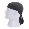 Svett Wicking Beanie Cycling Cap Head Scarf snabbtorkande pirathattar för män Kvinnor som kör ridning Bandana Headscarf Ciclismo Pir1278f