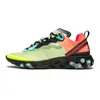 epic React Element 2020 Visite jaune réagir élément 87 55 hommes femmes chaussures de course Orange Peel voile triple blanc noir sport formateurs Seams étanchées baskets