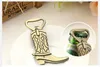 Creative "Just Hitched" Cowboy Boot Bottle Opener Souvenir Gifts Anniversary Giveaways Beer Bottle Openers Western Wedding Party Favors