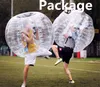 Esporte exterior inflável da bolha inflável Hamster Hamster Bola 1.5m PVC Bumper Bumper Futebol Bolha Soccer Zorb Bola para venda