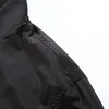 Бренд мужские дизайнерские куртки осень зимнее пальто с буквой печати цвет черный роскошный куртка для мужчин и женщин с карманом