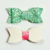 Fiocchi di paillettes moda Neonate Fermaglio per capelli principessa Arcobaleno paillettes luccicanti Bowknot Bambini Barrette Accessori per capelli per feste per bambini Y2292